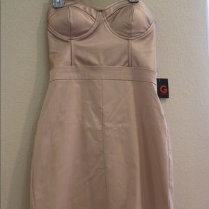 G by Guess Rose Gold Dress. NWT